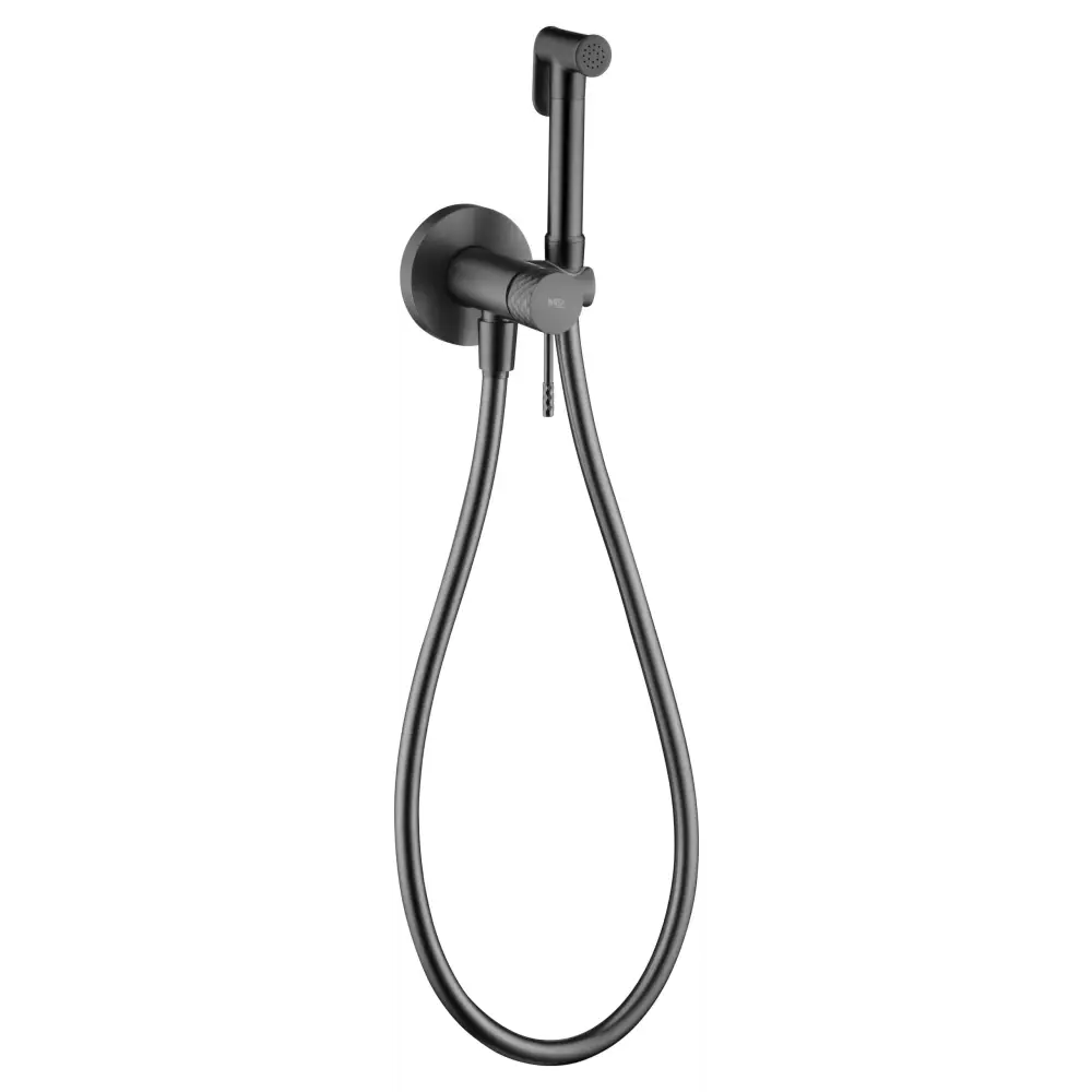 Faucet Concealed Bidet Genoa Black Gun Metal | IMEX - Faucet