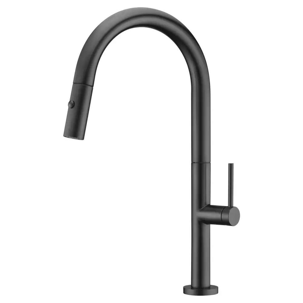 Faucet Kitchen Samoa Matte Black | IMEX - Faucet