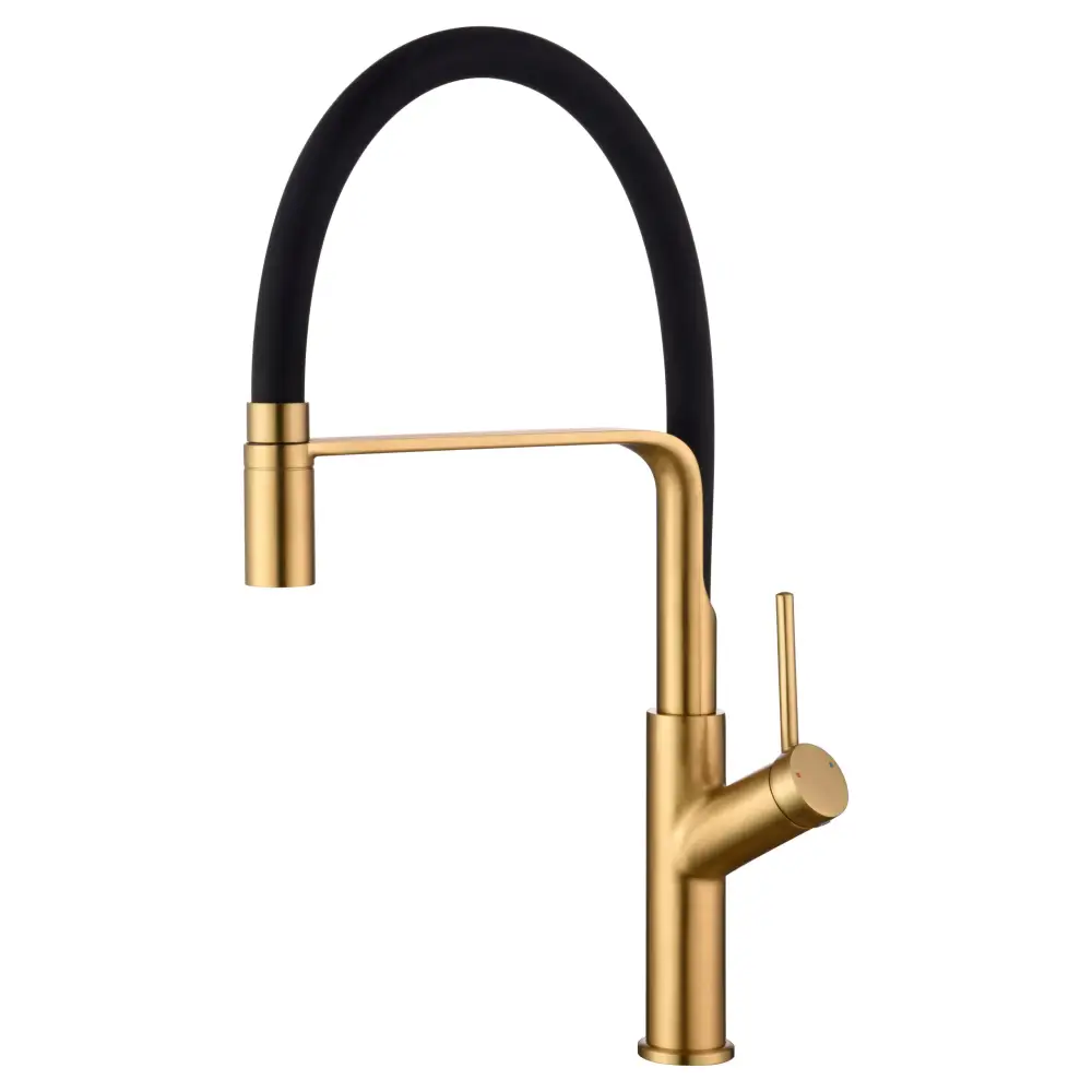 Faucet Kitchen Sena Brushed Gold | IMEX - Faucet