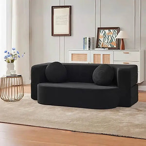 Foldable Bed Modular Retro Arm Compressed Sofa - view 2