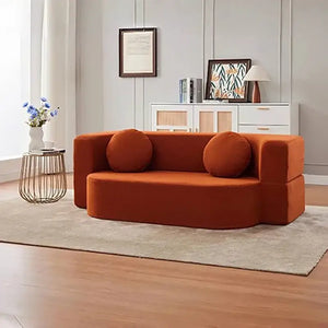 Foldable Bed Modular Retro Arm Compressed Sofa - view 6