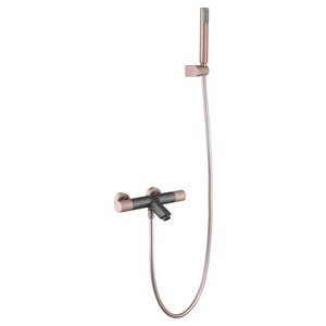Champagne Gray Thermostatic Shower Faucet Set, main product view