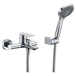 Ural Bathroom Shower Faucet in Chrome Finish, main product view