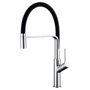Sena Chrome Kitchen Faucet Modern Minimalist Design, main product view