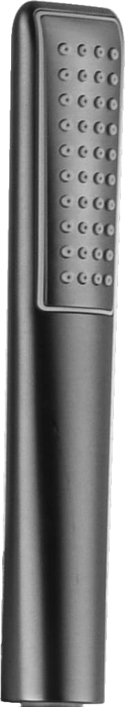 Mango De Ducha Génova Negro Gun Metal - Shower Set