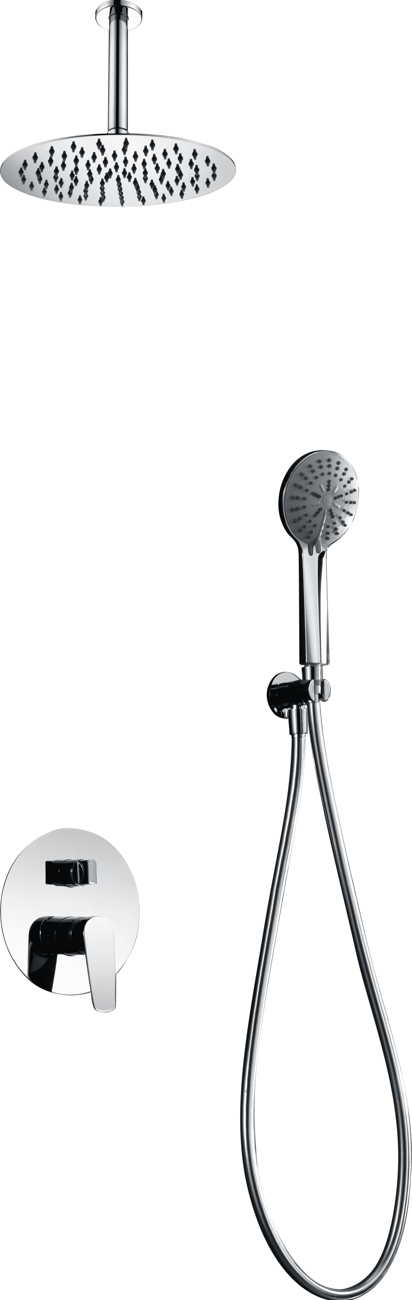 Conjunto de ducha empotrado monomando Bruselas | IMEX