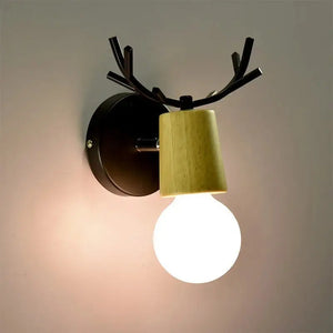 Wooden Wall Lamp Minimalist LED Light Fixture - view 4