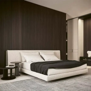 Italian Minimalist Widescreen Flat Floor Bed Frame - Bedroom