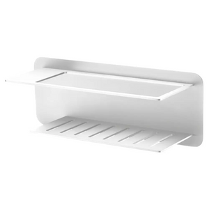 Matte White Soap Dish Modern Bathroom Accessory, main product view