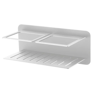 Matte White Magnetic Soap Dish for Bathroom, main product view