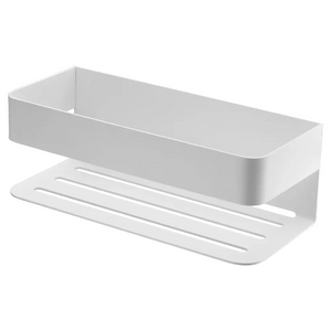 Matte White Soap Dish Modern Bathroom Accessory, main product view
