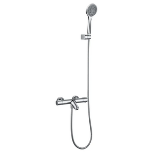 Chrome Thermostatic Shower Kit with Temperature Control, main product view