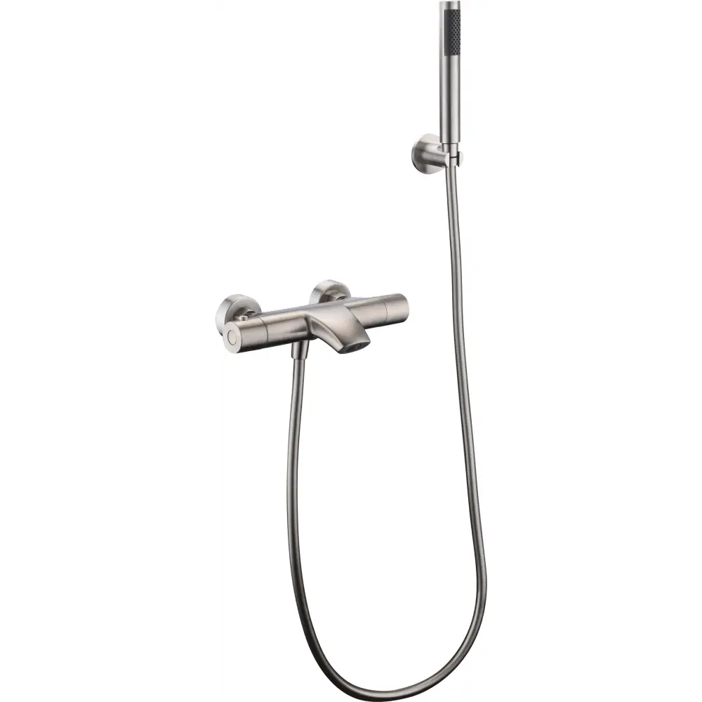 Kit Bath/Shower Thermostatic Moscú Steel 316 | IMEX - Shower Set