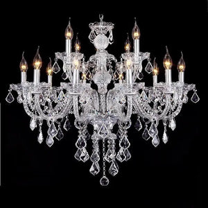 Large Crystal Tears Chandelier Lamp - Chandelier