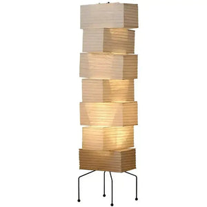 LED Paper Floor Lamp Modern Corner Light Japan Style