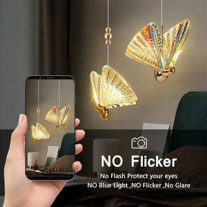 Luxury Butterfly Pendant Lamps - Rattan Lamp