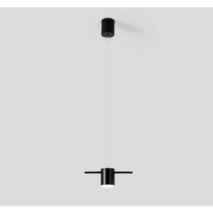 Minimalist Nordic LED Ceiling Chandelier - 1 Heads Black / AC 100-130v / Cold White - Lamps