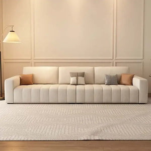 Minimalist Puff Modern 3 Seats Nordic Sofa - Sofa