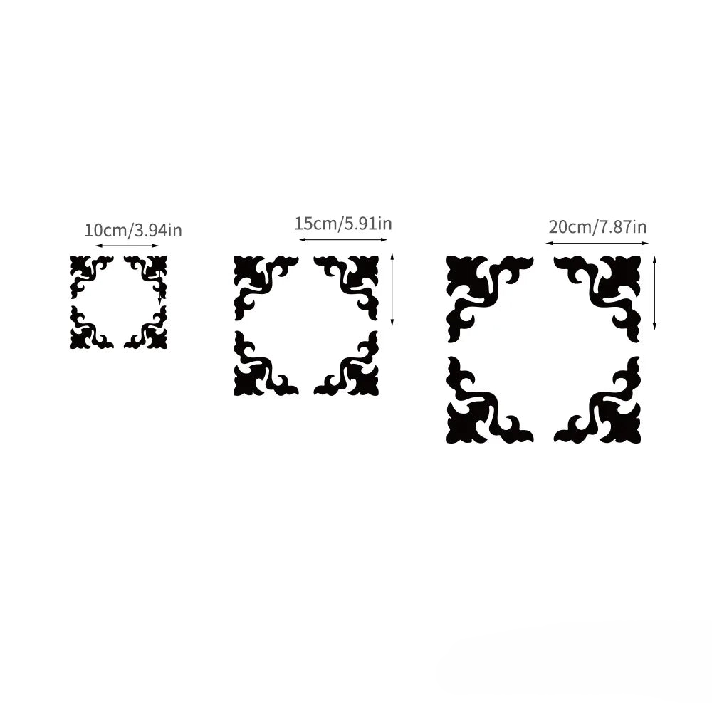 Adhesivo de espejo para decoración de muebles Adhesivo 3D