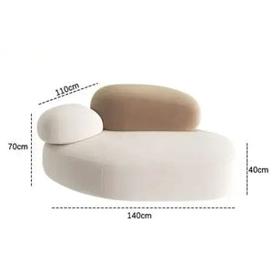 Modern Compressed Sectional Sofa Bed - Brown - 1 Seat - Compressed Sofa