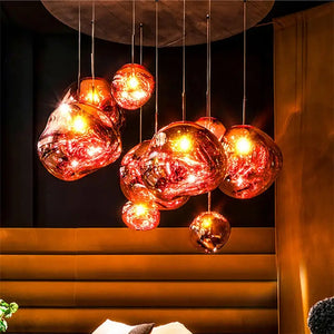 Modern Lava Pendant Lamp in 5 Sizes and 8 Colors - view 7
