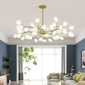 Modern LED Chandelier Light Tree Branch Firefly - Lamps