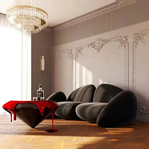 Modern Sculptural Sofa with Unique Shape 330cm - view 3