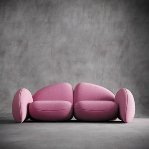 Modern Sculptural Sofa with Unique Shape 330cm - view 2