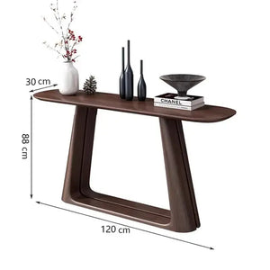 Nordic Wood Console Table 120-160cm Minimalist Design - view 7