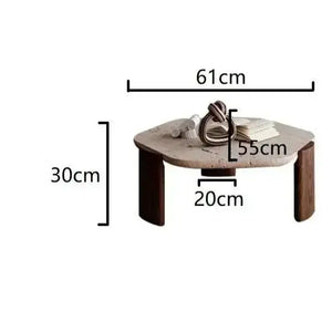 Modern Design Solid Wood Coffee Table - Multifunctional coffee table
