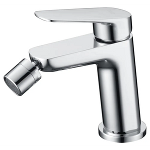 Chrome Bidet Mixer Single Handle Modern Design, main product view