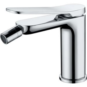 Chrome Bidet Mixer Single Handle Modern Design, main product view