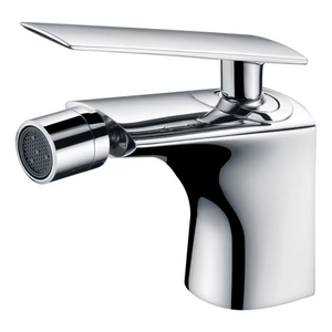 Chrome Bidet Mixer Single Handle Modern Design, main product view