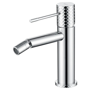 Chrome Bidet Mixer Single Handle Modern Design, main product view