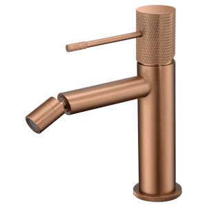 Brushed Rose Gold Bidet Mixer Single Handle, main product view