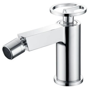 Olimpo Chrome Bidet Mixer Single Handle Faucet, main product view