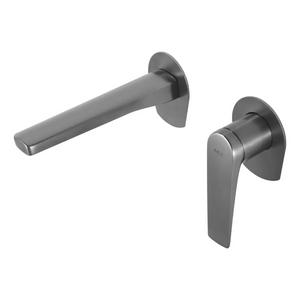 Black Gun Metal Single Handle Basin Faucet, main product view
