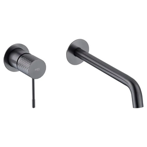 Genoa Gun Metal Basin Mixer Tap Single Lever, main product view