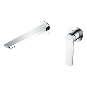 Chrome Single-Handle Bathroom Sink Faucet Modern Design, main product view