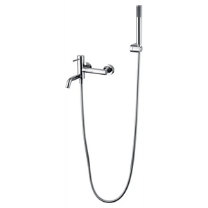 Chrome Single Handle Bath Shower Mixer Kit, main product view