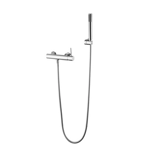 Chrome Monza Shower Mixer Kit Modern Design, main product view