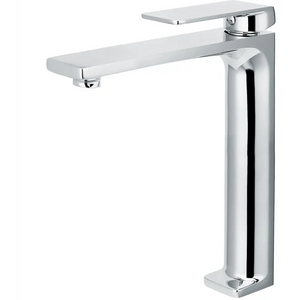 Chrome Single Lever Basin Faucet Modern Design, main product view