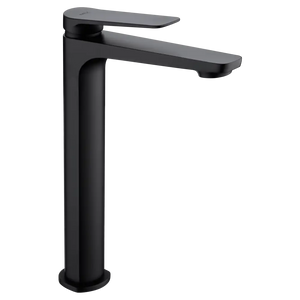 Matte Black Tall Sink Mixer Single Lever Faucet, main product view