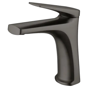 Delos Black Gun Metal Single Lever Basin Faucet, main product view