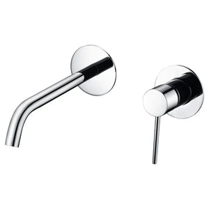 Milos Chrome Single Lever Sink Faucet, main product view