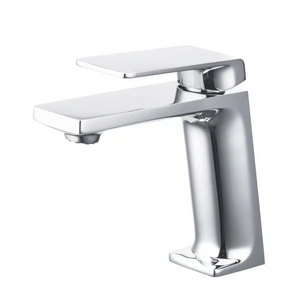Chrome Single Lever Sink Faucet Modern Design, main product view