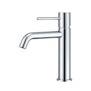 Monza Chrome Single Lever Basin Mixer Faucet, main product view