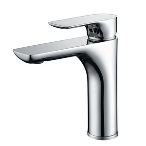 Chrome Single Lever Sink Mixer with Modern Design, main product view