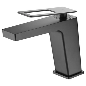Valencia Matte Black Basin Mixer Sweden Series, main product view