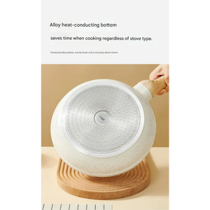 4 Piece Non Stick Cookware Frying Pan Soup Pot Set - Cookware set